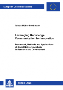 Leveraging Knowledge Communication for Innovation